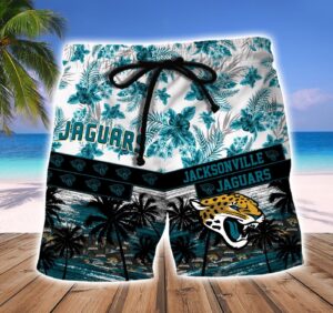 Jacksonville Jaguars Hawaiian Shirt And Beach Short - Gift for Men Women 3