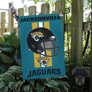 Jacksonville Jaguars Helmet Vertical Flag, Jaguars NFL Outdoor Flag - House Garden Decor Gift 3