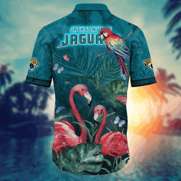 Jacksonville Jaguars NFL Flower Hawaii Shirt   For Fans, Summer Football Shirts