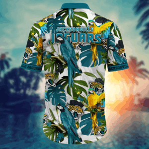 Jacksonville Jaguars NFL Flower Hawaii Shirt  For Fans, Summer Football Shirts