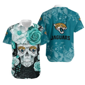 Jacksonville Jaguars Skull Gift For Fan Hawaiian Graphic Print