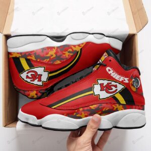 Kansas City Chiefs Camo Air Jordan 13 Sneaker Custom – Perfect Gift for Fans