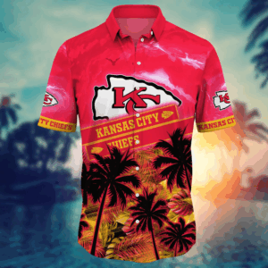 Kansas City Chiefs NFL Flower Hawaii Shirt   For Fans, Summer Football Shirts