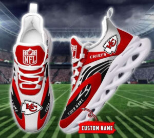 Kansas City Chiefs Personalized Max Soul Shoes  For Men Women