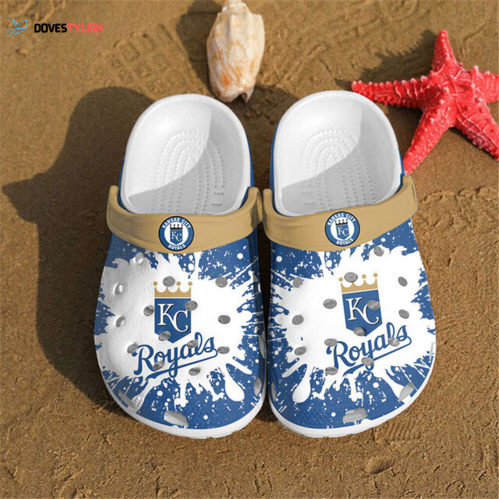 Kansas City Royals Clogs Shoes Crocband Clog Comfortable Water Shoes