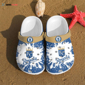 Kansas City Royals Clogs Shoes Crocband Clog Comfortable Water Shoes