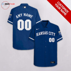 Custom Kansas City Royals Blue Hawaiian Shirt - Personalize Your Style!
