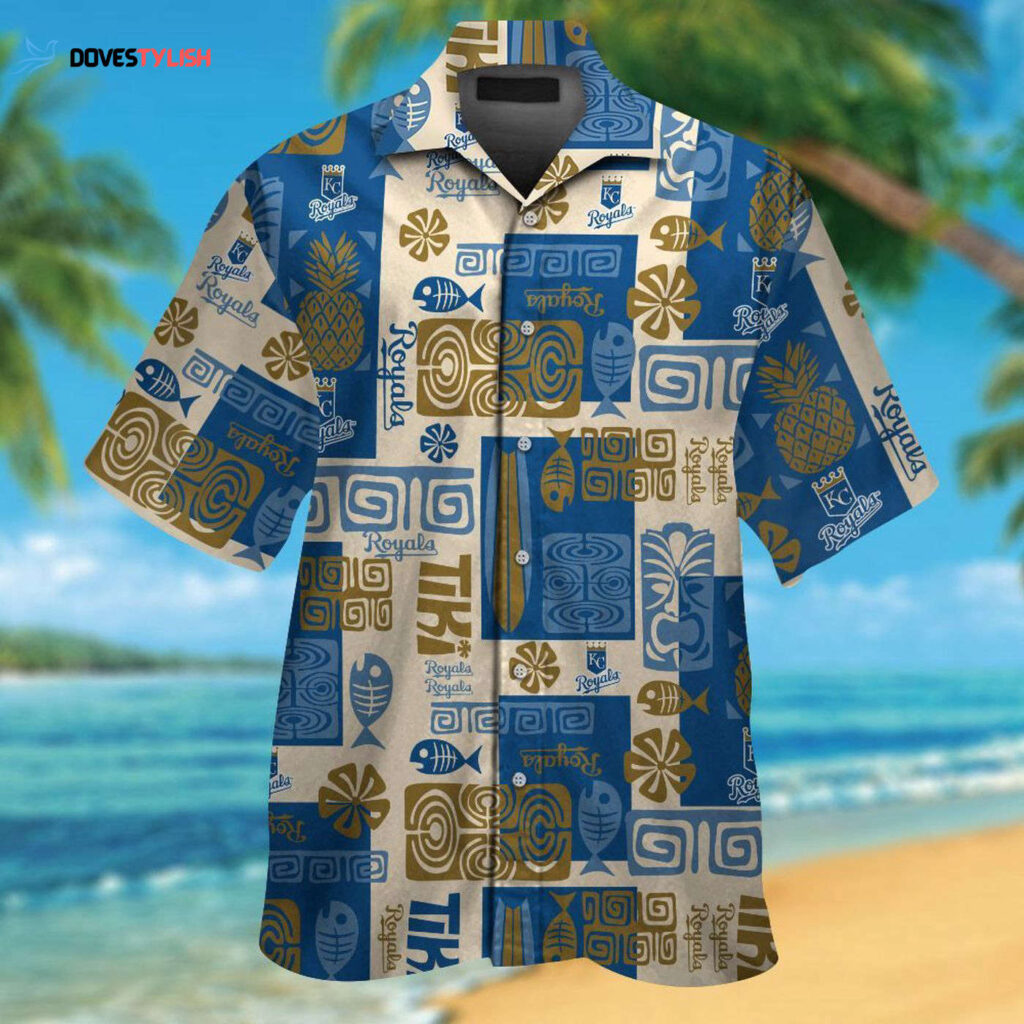 Kansas City Royals Hawaiian Shirt #2 – Official MLB Merchandise Kansas City Royals Hawaiian Shirt #2 – Official MLB Merchandise