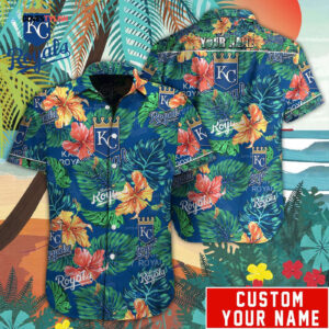 Custom Kansas City Royals MLB Hawaiian Shirt - Official Team Merchandise
