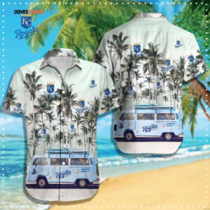 Kansas City Royals MLB Hawaiian Shirt Q-49288 - Official Team Merchandise