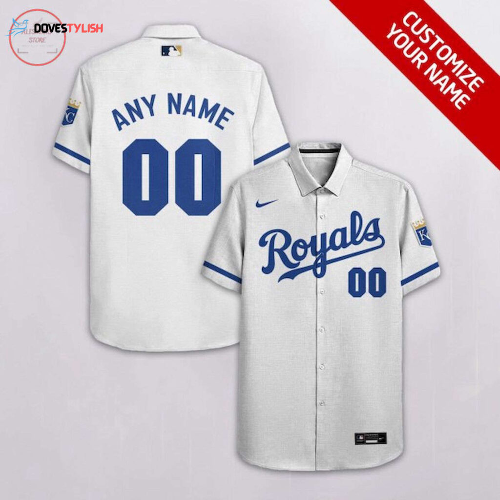 Custom Kansas City Royals Hawaiian Shirt – Personalized MLB Fan Gear