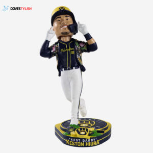 Keston Hiura Brewers Hawaiian Shirt Bobblehead: Official MLB Ambassador Collectible