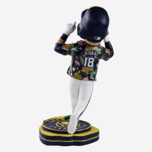 Keston Hiura Brewers Hawaiian Shirt Bobblehead: Official MLB Ambassador Collectible