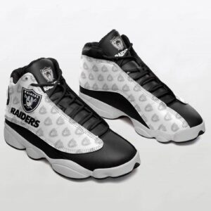 Las Vegas Raiders Air Jordan 13 Custom Sneaker - Perfect Fan Gift
