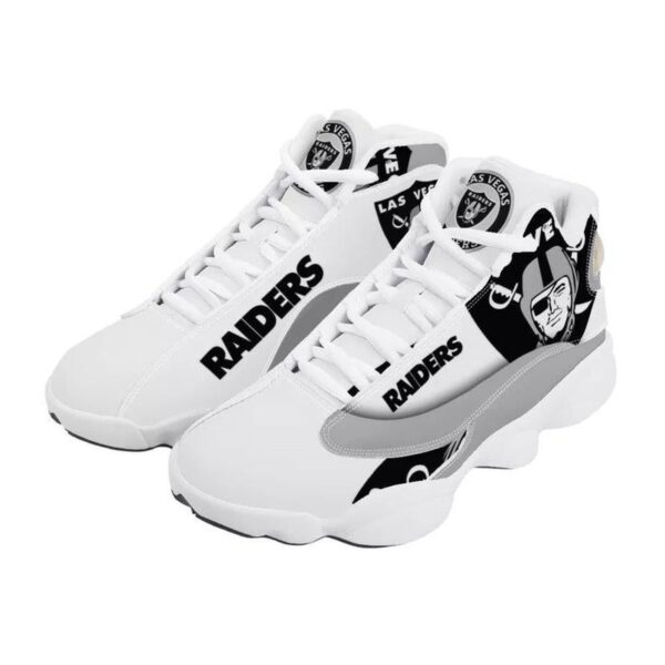 Las Vegas Raiders Air Jordan 13 Custom Sneaker – Perfect Gift for Fans!