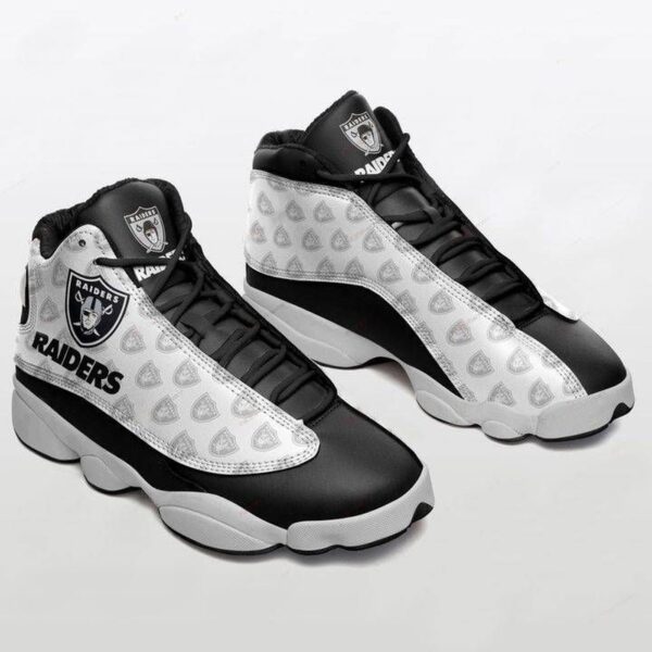 Las Vegas Raiders Air Jordan 13 Custom Sneaker – Perfect Fan Gift