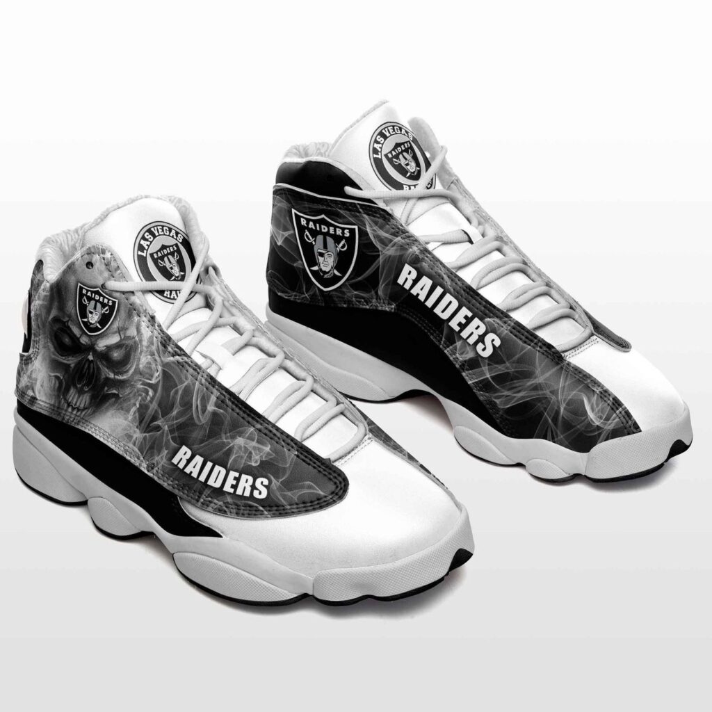 Las Vegas Raiders Air Jordan 13 Sneakers 700 – Official NFL Team Shoes