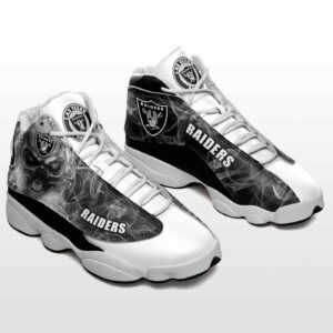 Las Vegas Raiders Air Jordan 13 Sneakers 700 - Official NFL Team Shoes
