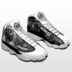 Las Vegas Raiders Air Jordan 13 Sneakers 700 - Official NFL Team Shoes 3