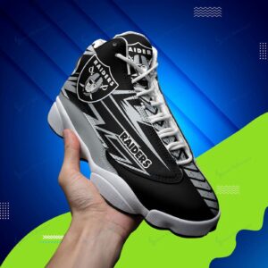 Las Vegas Raiders Air Jordan 13 Sneakers – Limited Edition Release!