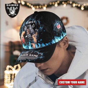 Las Vegas Raiders Custom Name Classic, Baseball Caps  Gift for Men Women