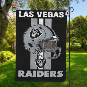 Las Vegas Raiders Helmet Vertical Flag, Raiders NFL Outdoor Flag - House Garden Decor Gift