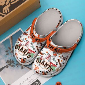 Lightweight And Breathable San Francisco Giants White Clogs Gift for Men Women