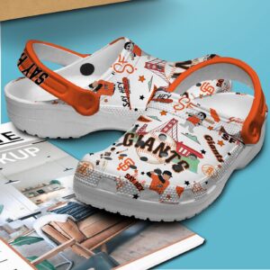 Lightweight And Breathable San Francisco Giants White Clogs Gift for Men Women 3