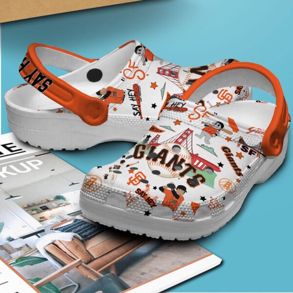 Lightweight And Breathable San Francisco Giants White Clogs Gift for Men Women