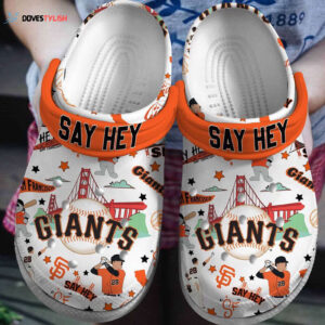 Lightweight And Breathable San Francisco Giants White Clogs Gift for Men Women