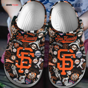 Lightweight And Soft San Francisco Giants Black Clogs Gift for Men Women