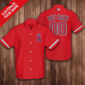 Los Angeles Angels Hawaiian Shirt: Official MLB Merchandise for Fans