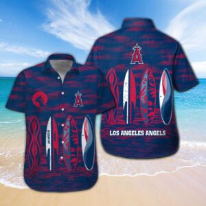Los Angeles Angels Hawaiian Shirt #5 – Official MLB Merchandise for Fans