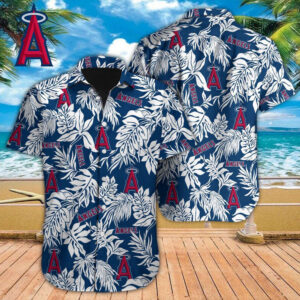 Los Angeles Angels MLB-Hawaiian  Shirt For Men Women