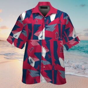Los Angeles Angels Tropical Aloha Hawaiian Shirt Set for Men Women Kids – MTE07