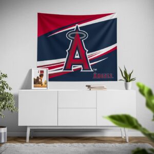 Los Angeles Angels Velocity Tapestry – Official MLB Fan Merchandise