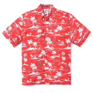 Los Angeles Angels Vintage Hawaiian Shirt – Retro MLB Fan Gear