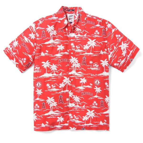 Los Angeles Angels Vintage Hawaiian Shirt – Retro MLB Fan Gear