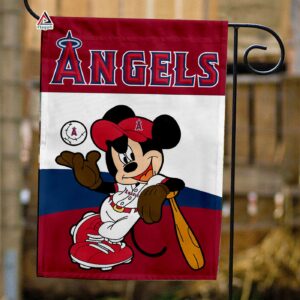 Los Angeles Angels x Mickey Baseball Flag MLB Premium Flag