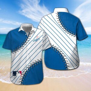 Los Angeles Dodgers #8 Hawaiian Shirt – Official MLB Merchandise