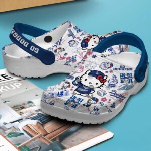 Los Angeles Dodgers Hello Kitty Clogs Gift for Men Women 3