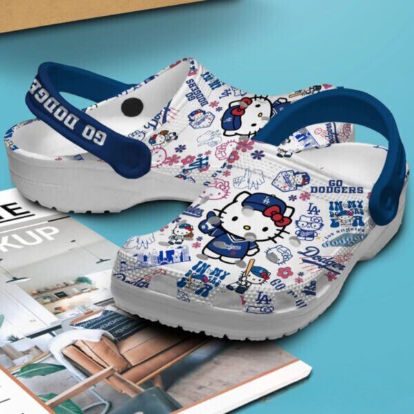 Los Angeles Dodgers Hello Kitty Clogs Gift for Men Women