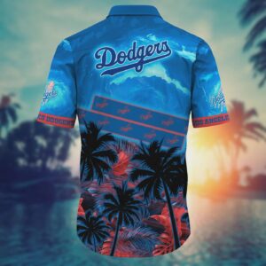 Los Angeles Dodgers MLB Flower Hawaii Shirt – Official Team Apparel