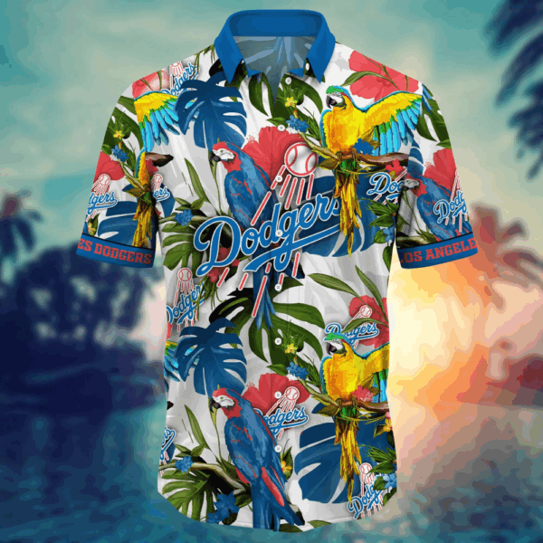 Los Angeles Dodgers MLB Flower Hawaii Shirt And Tshirt For Fans, Summer Football Shirts