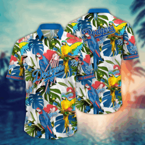 Los Angeles Dodgers MLB Flower Hawaii Shirt And Tshirt For Fans, Summer Football Shirts