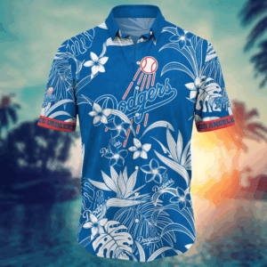 Los Angeles Dodgers MLB Flower Hawaii Shirt  For Fans, Summer Football Shirts