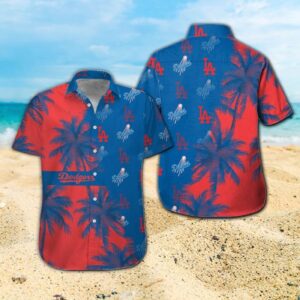 Los Angeles Dodgers Tropical Aloha Hawaiian Shirt Set for Men Women & Kids – MTE03
