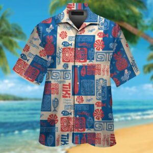 Los Angeles Dodgers Hawaiian Shirt Set for Men Women & Kids – MTE04