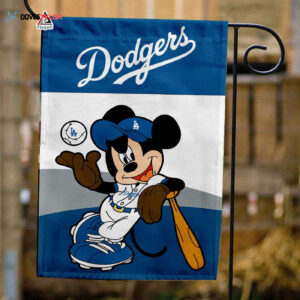 Los Angeles Dodgers x Mickey Baseball Flag MLB Premium Flag