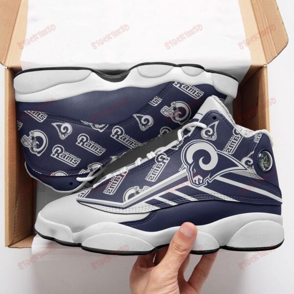 Los Angeles Rams Air Jordan 13 Custom Sneaker – Perfect Gift for Fans